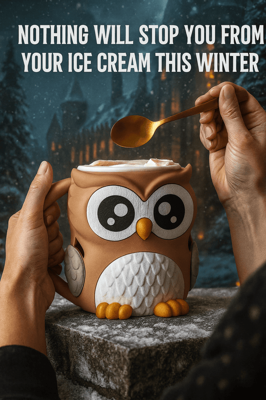 🦉 Owlfonso the Owl – Ice Pint Holder ❄️ - iPrinToronto