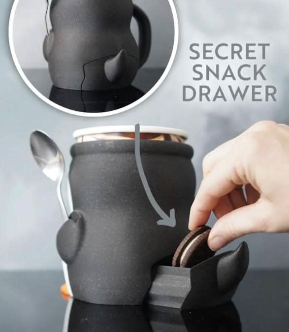 Penguin Ice Cream Pint Holder – Hidden Snack Drawer Option - iPrinToronto