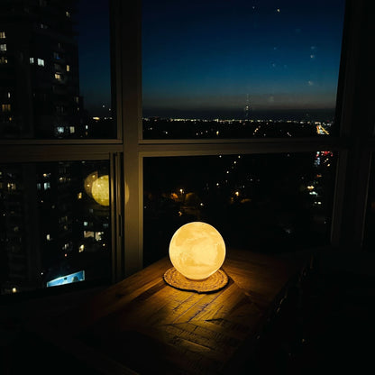 Earth, Mars & Moon 3D Printed Lamps – LED, Tea Light & Glow - iPrinToronto