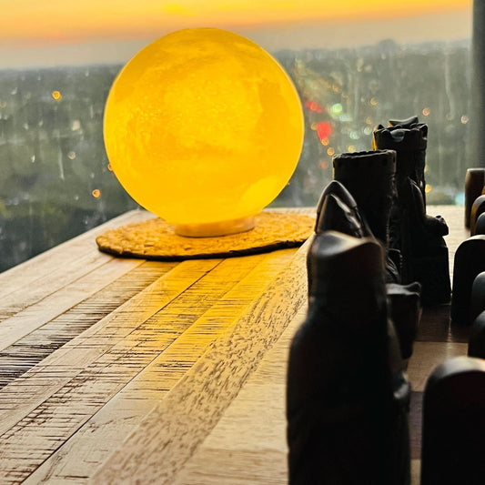 Earth, Mars & Moon 3D Printed Lamps – LED, Tea Light & Glow - iPrinToronto