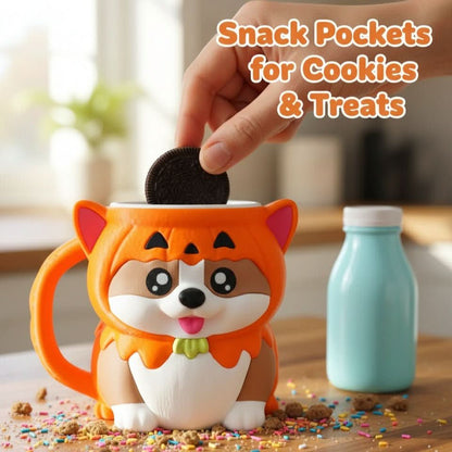 Kevin the Corgi – Ice Cream Pint Holder Mug - iPrinToronto