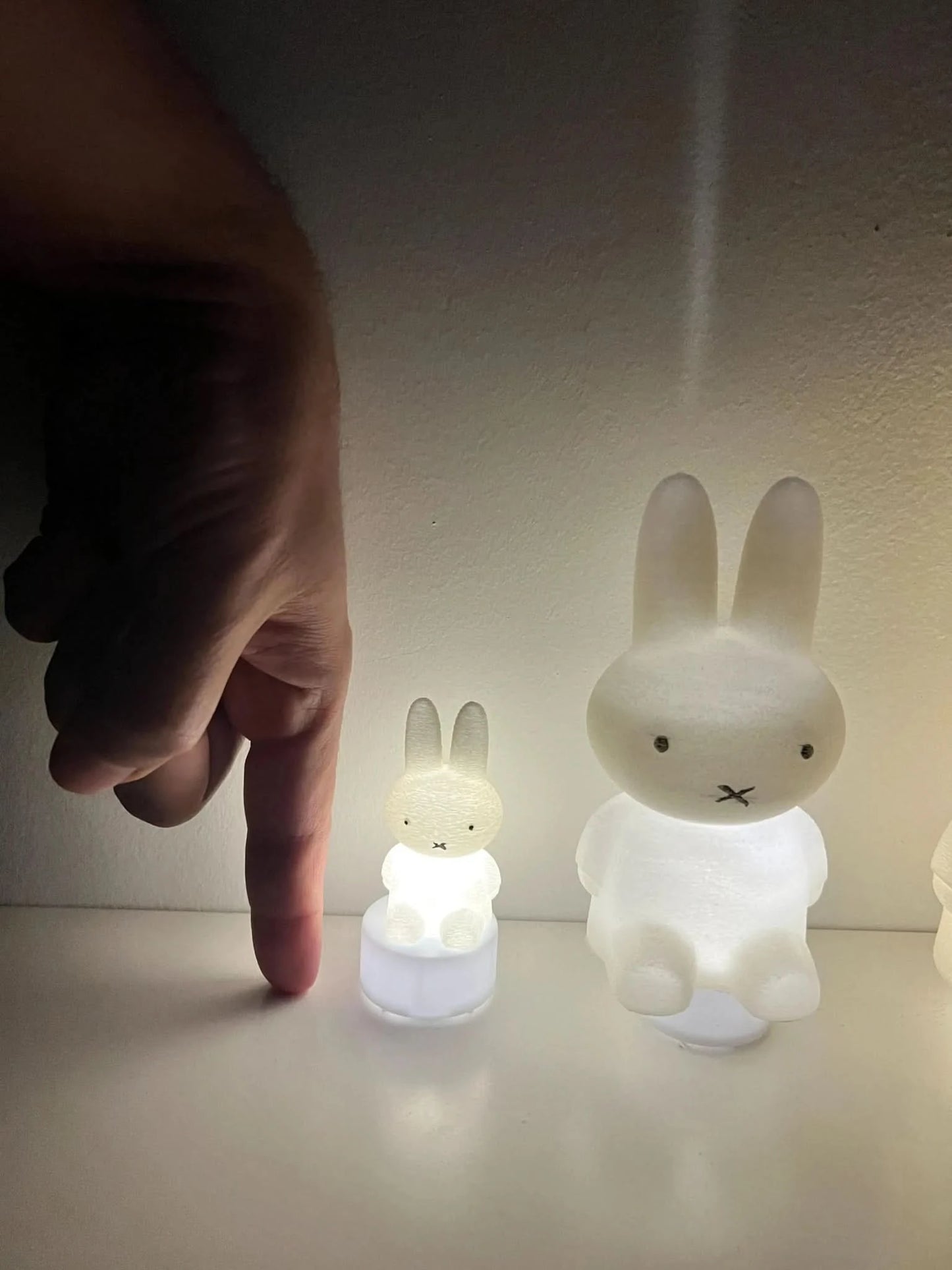 Miffy Bunny Family Night Light – 3D Printed LED Lamp - iPrinToronto