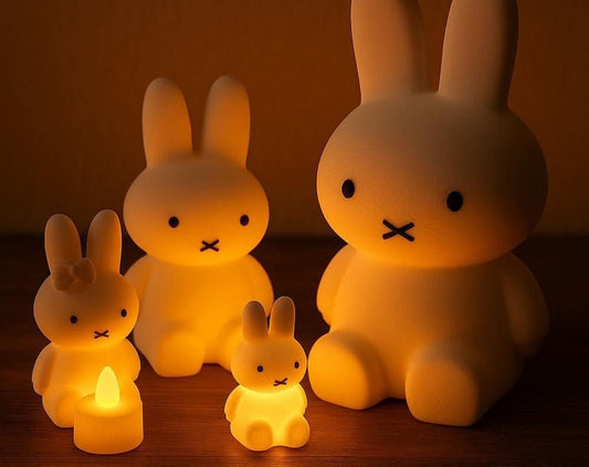 Miffy Bunny Family Night Light – 3D Printed LED Lamp - iPrinToronto