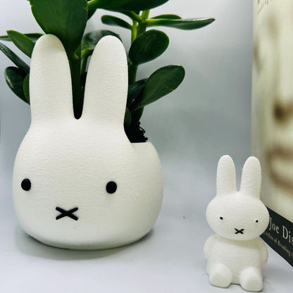 Miffy Bunny Planter – Cute 3D Printed Pot for Plants - iPrinToronto