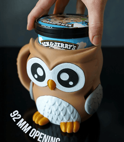 🦉 Owlfonso the Owl – Ice Pint Holder ❄️ - iPrinToronto