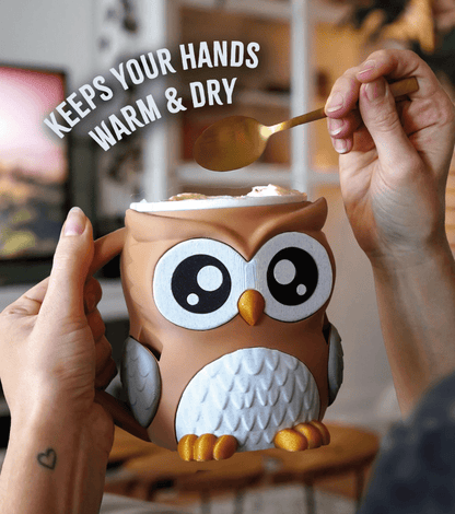 🦉 Owlfonso the Owl – Ice Pint Holder ❄️ - iPrinToronto